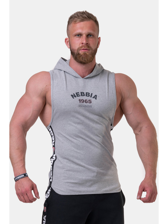 Nebbia Legendás kapucnis pulóver 191 Világosszürke Nebbia Nebbia