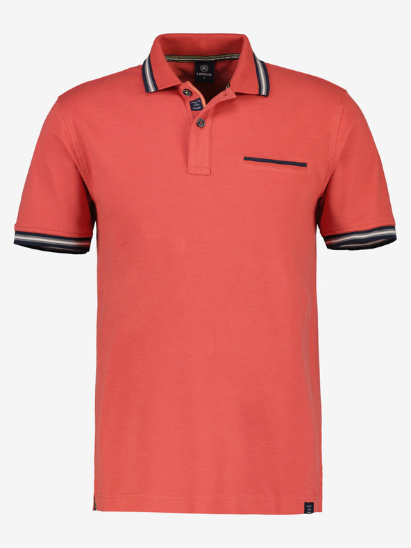 LERROS Piros férfi pólóing LERROS