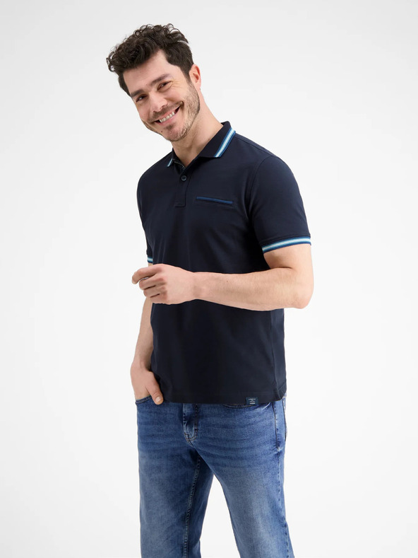 LERROS Sötétkék férfi pólóing LERROS