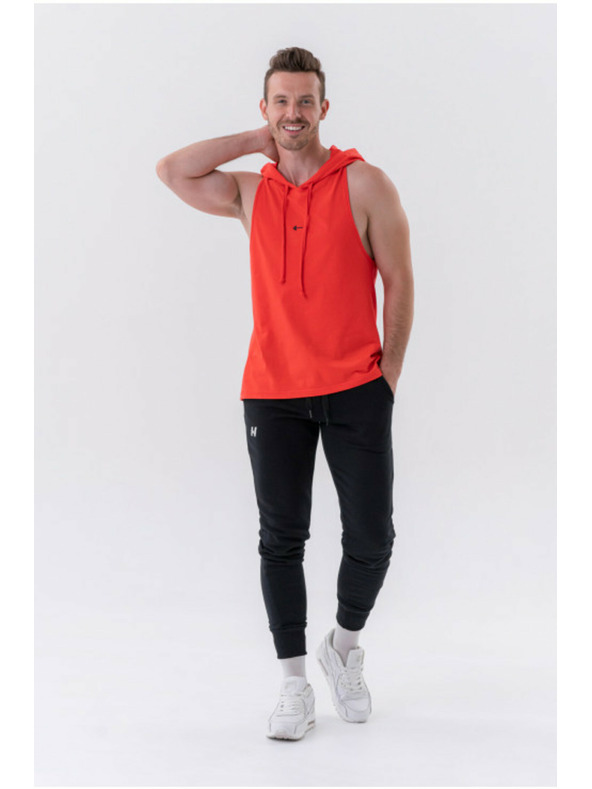 Nebbia Fitnesz top kapucnival 323 Piros Nebbia Nebbia