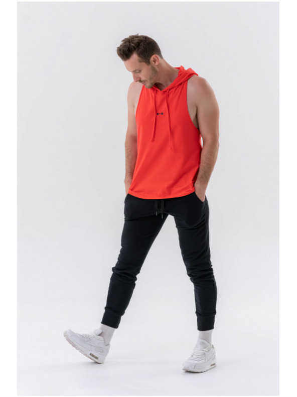 Nebbia Fitnesz top kapucnival 323 Piros Nebbia Nebbia