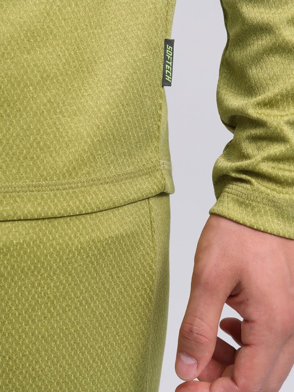 Loap Khaki színű férfi funkcionális póló LOAP Perti