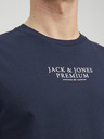 Jack & Jones Sötétkék Jack & Jones férfi kapucnis pulóver