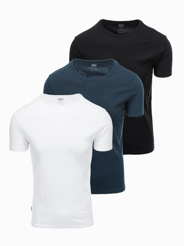 Ombre Clothing Férfi póló nyomtatás nélkül - mix 3 db Z29 Ombre Clothing