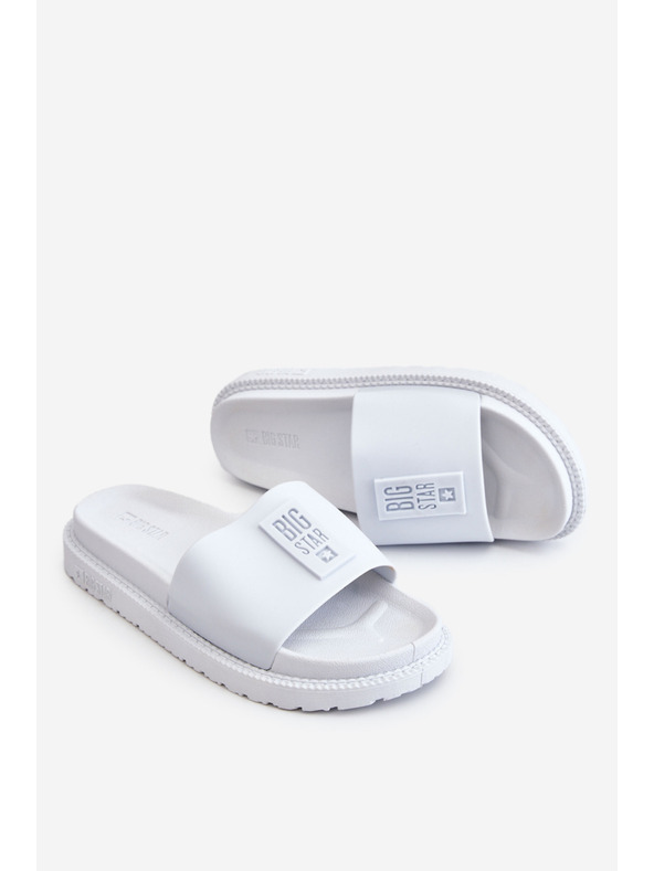 BIG STAR SHOES Női papucs Big Star fehér