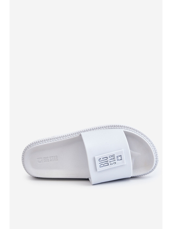 BIG STAR SHOES Női papucs Big Star fehér