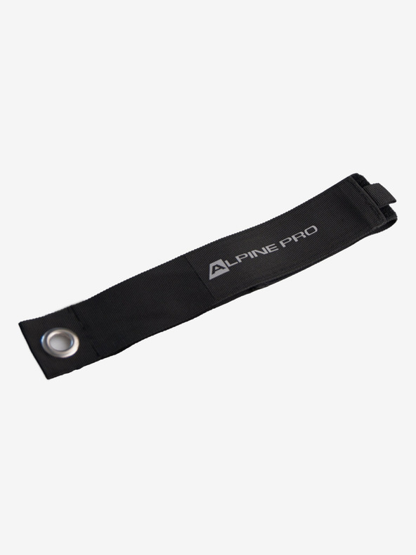 ALPINE PRO Tépőzáras tartó 6db ALPINE PRO LOOPO fekete