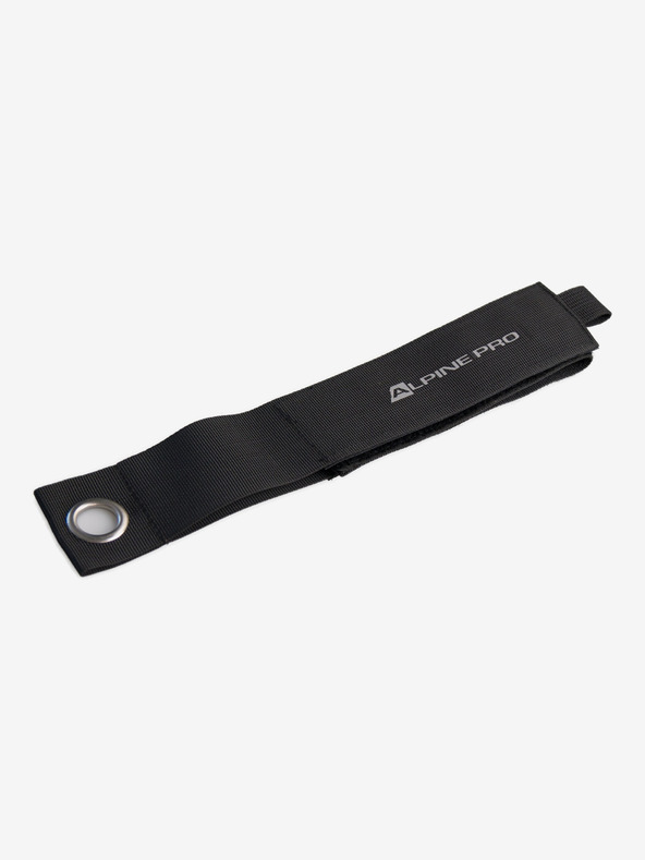 ALPINE PRO Tépőzáras tartó 6db ALPINE PRO LOOPO fekete