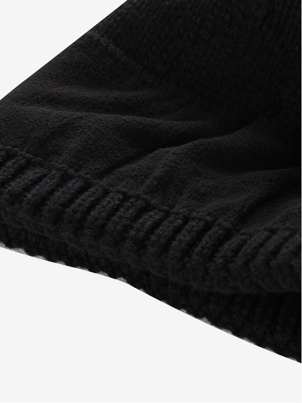 ALPINE PRO Meleg sapka pomponnal ALPINE PRO GODERE fekete