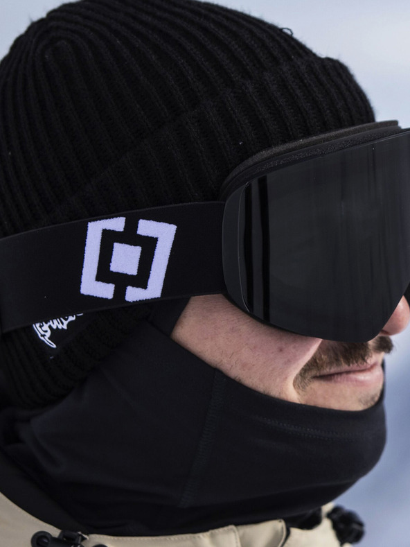 Horsefeathers Snowboard síszemüveg Colt - fekete/füst HORSEFEATHERS