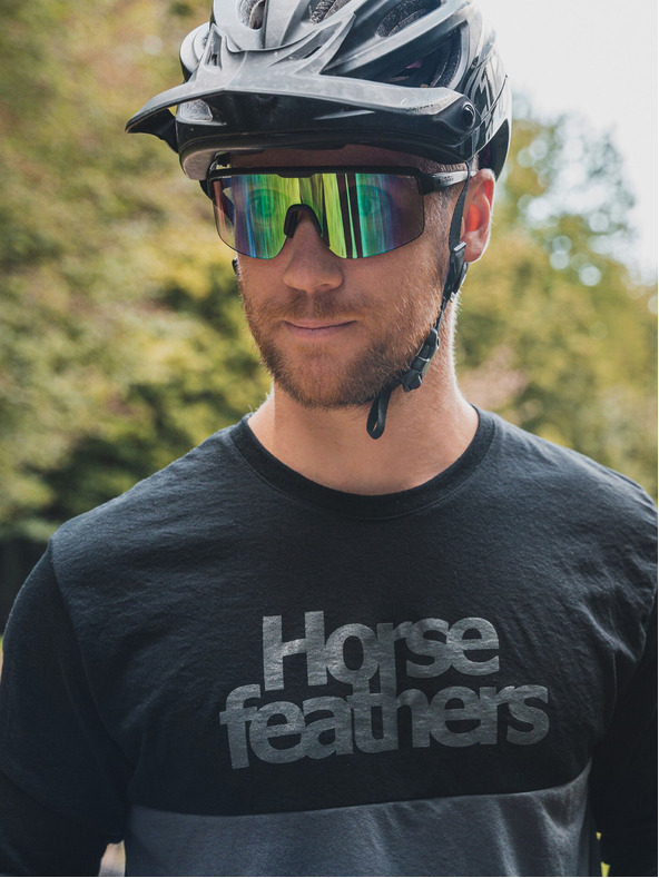 Horsefeathers Fotokromatikus síszemüveg Scorpio - matt fekete/tükörzöld HORSEFEATHERS