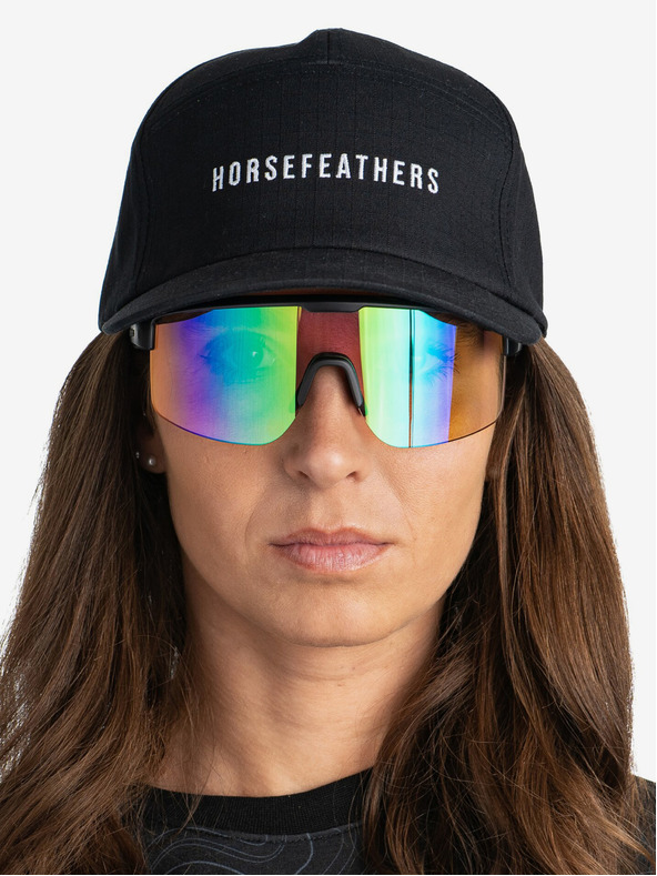 Horsefeathers Fotokromatikus síszemüveg Scorpio - matt fekete/tükörzöld HORSEFEATHERS