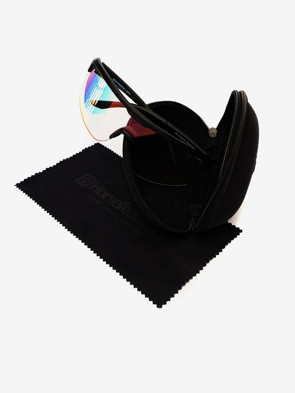 Horsefeathers Fotokromatikus síszemüveg Scorpio - matt fekete/tükörzöld HORSEFEATHERS