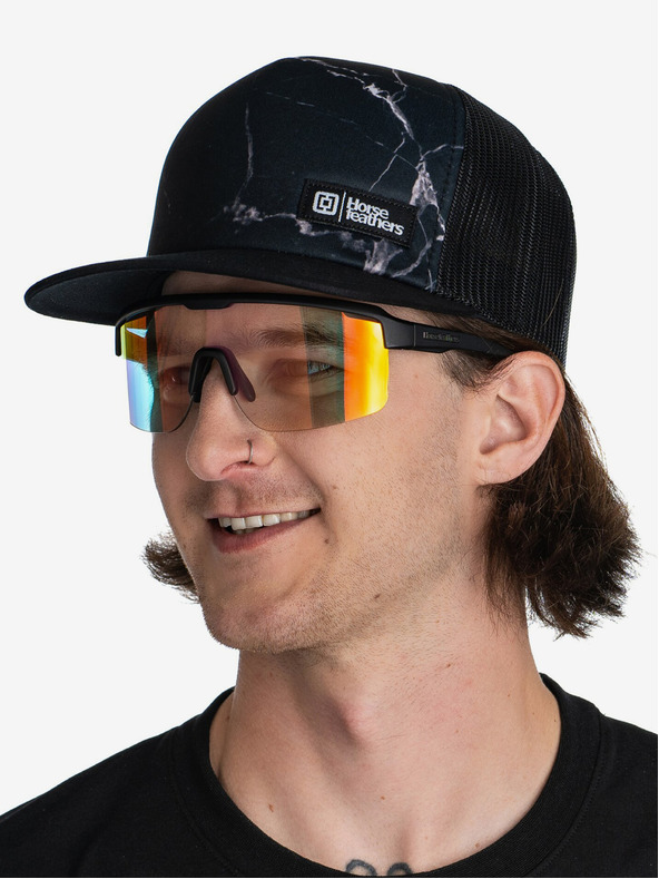 Horsefeathers Fotokróm napszemüveg Scorpio - matt fekete/tükörpiros HORSEFEATHERS