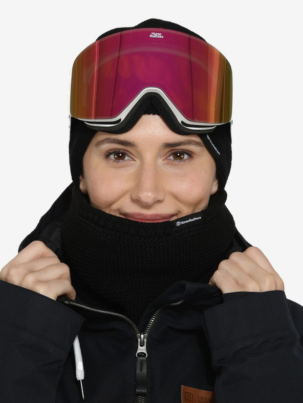 Horsefeathers Nyakkendő Lota - fekete HORSEFEATHERS