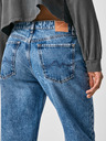 Pepe Jeans Kék női Cropped Wide Fit farmer Pepe Jeans Ani Ani