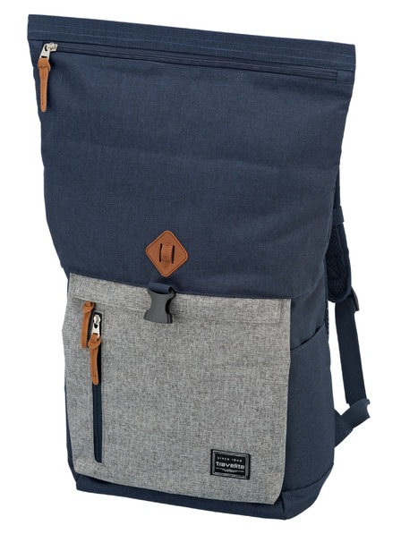 Travelite Travelite Basics Roll-up hátizsák Navy/Grey