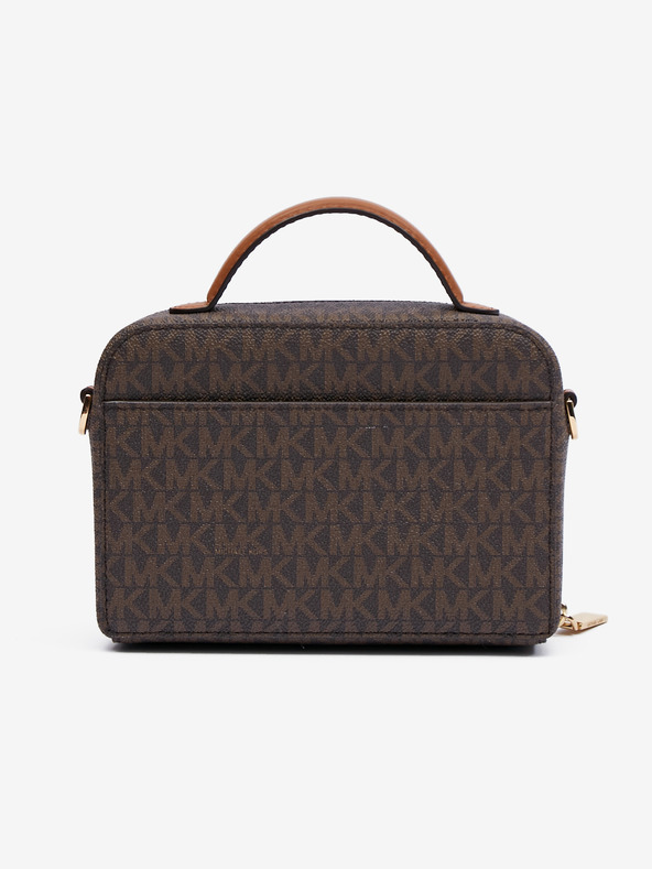 Michael Kors Sötétbarna női mintás Michael Kors Trunk Xbody Xbody kézitáska