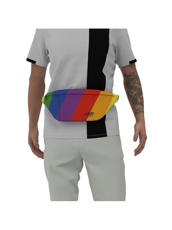 CabinZero CabinZero Classic Hip Pack 2L LGBTQ+ LMBTQ+