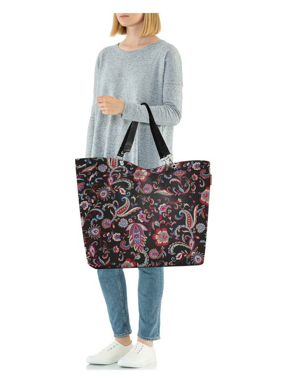 Reisenthel Reisenthel Shopper XL Paisley Fekete kézitáska Reisenthel Shopper XL Paisley Fekete kézitáska