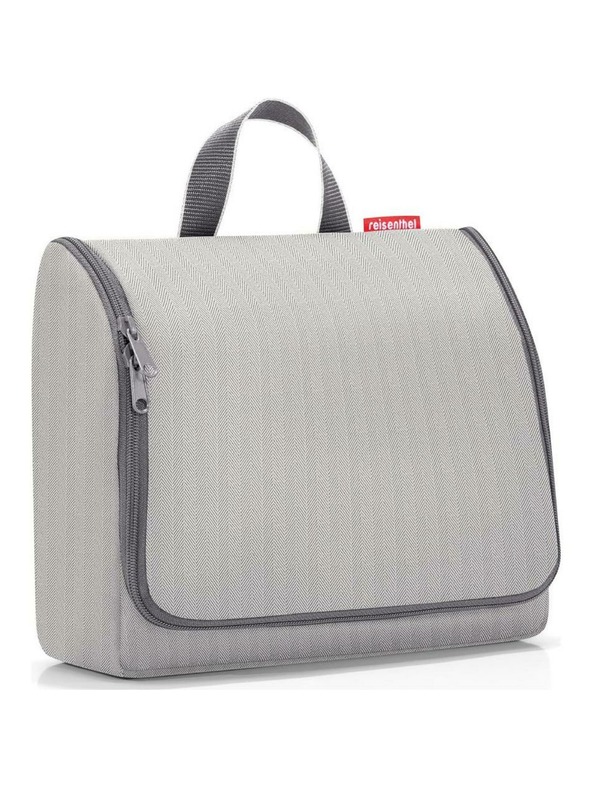 Reisenthel Reisenthel Toiletbag XL Herringbone Grey Reisenthel Toiletbag XL Herringbone Grey
