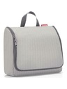 Reisenthel Reisenthel Toiletbag XL Herringbone Grey Reisenthel Toiletbag XL Herringbone Grey