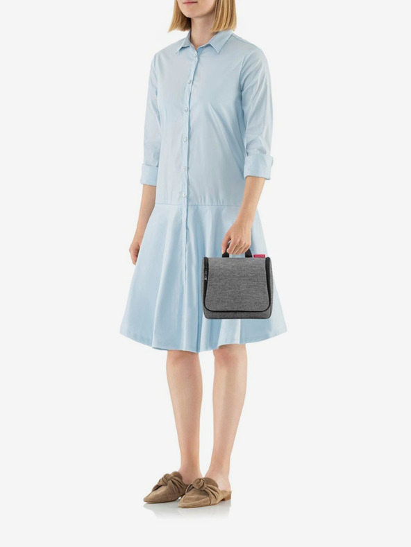 Reisenthel Szürke Reisenthel női toalett táska Twist Silver