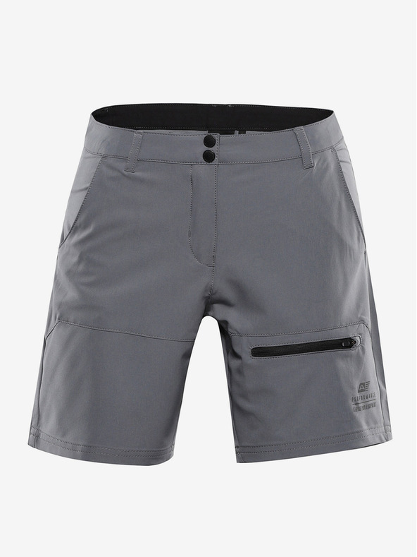 ALPINE PRO Női softshell rövidnadrág ALPINE PRO BAKA füstölt gyöngyház