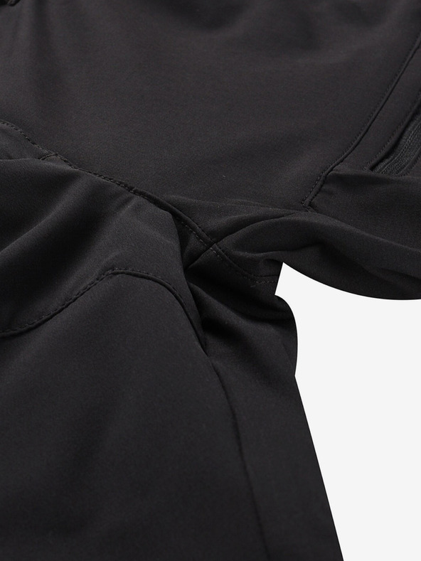 ALPINE PRO Női softshell rövidnadrág ALPINE PRO BAKA fekete