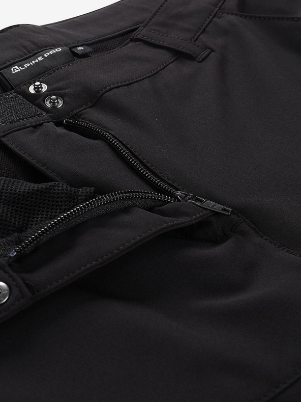 ALPINE PRO Női softshell rövidnadrág ALPINE PRO BAKA fekete