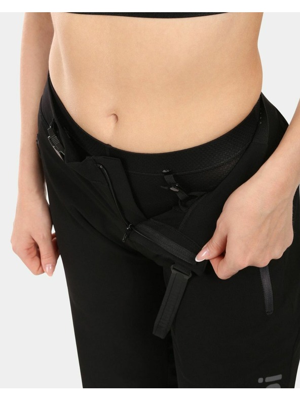 Kilpi Kilpi HIXON-W 2az1-ben női kerékpáros rövidnadrág hegyi kerékpározáshoz Fekete