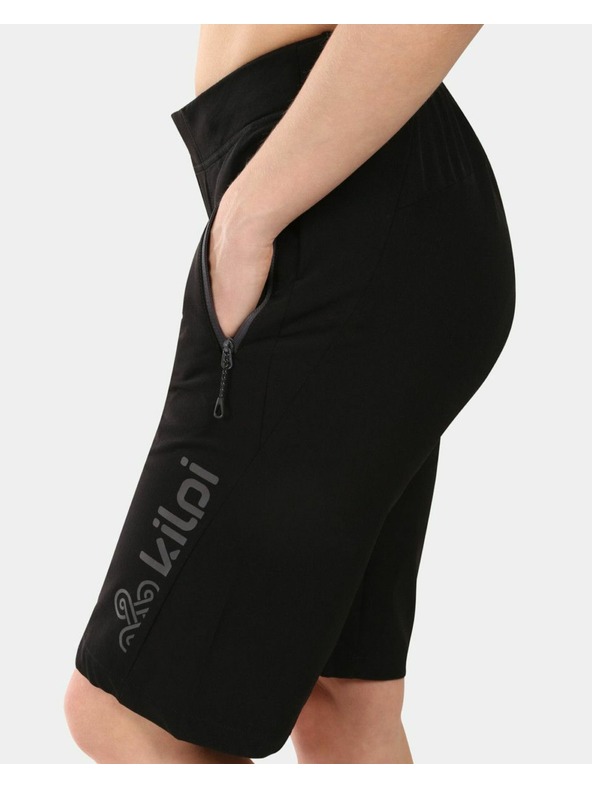 Kilpi Kilpi HIXON-W 2az1-ben női kerékpáros rövidnadrág hegyi kerékpározáshoz Fekete