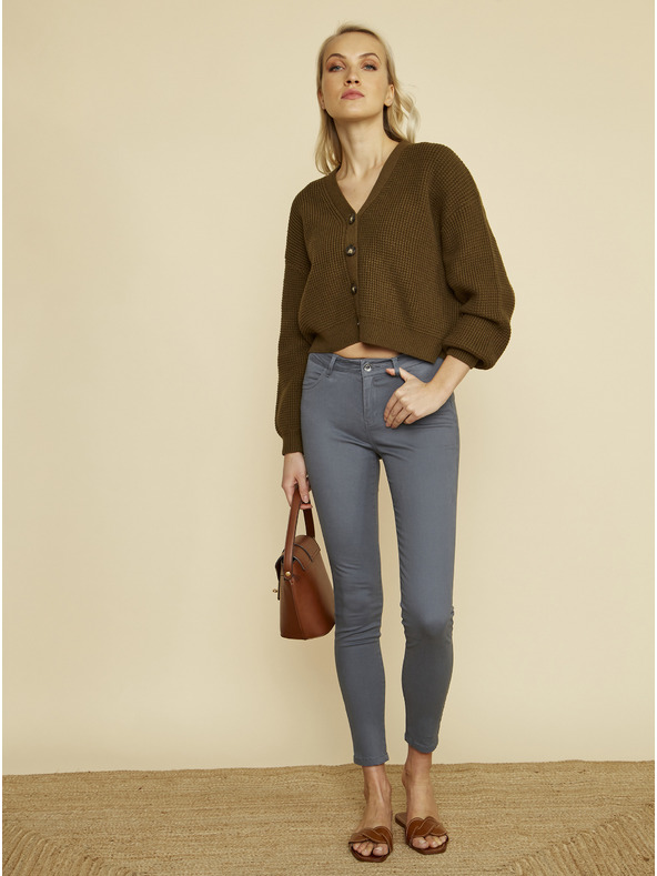 ZOOT.lab Szürke női skinny fit nadrág ZOOT.lab Anna 2