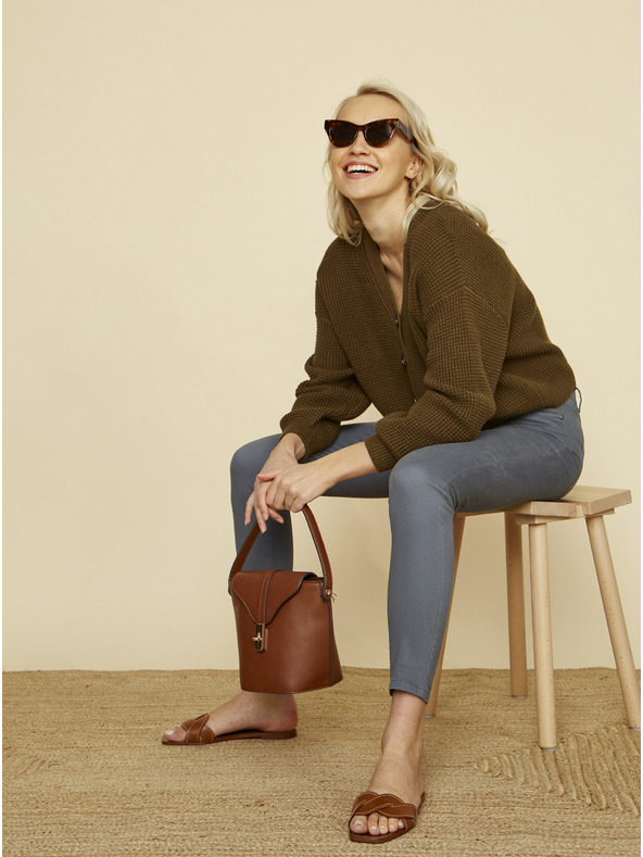 ZOOT.lab Szürke női skinny fit nadrág ZOOT.lab Anna 2