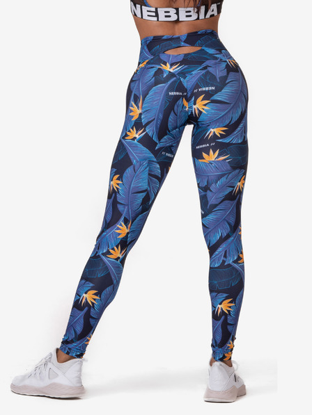 Nebbia Magas derekú Ocean Power Leggings 561 XS,óceánkék