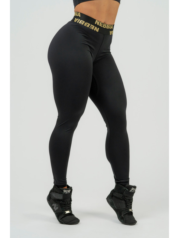 Nebbia NEBBIA Női magas derekú leggings INTENSE Perform 840 Gold Nebbia Női magas derekú legging 840 Gold Nebbia