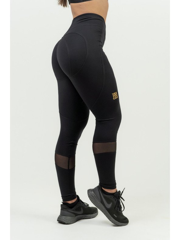 Nebbia NEBBIA Női alakformáló push-up leggings INTENSE Szív alakú 843 Gold Nebbia