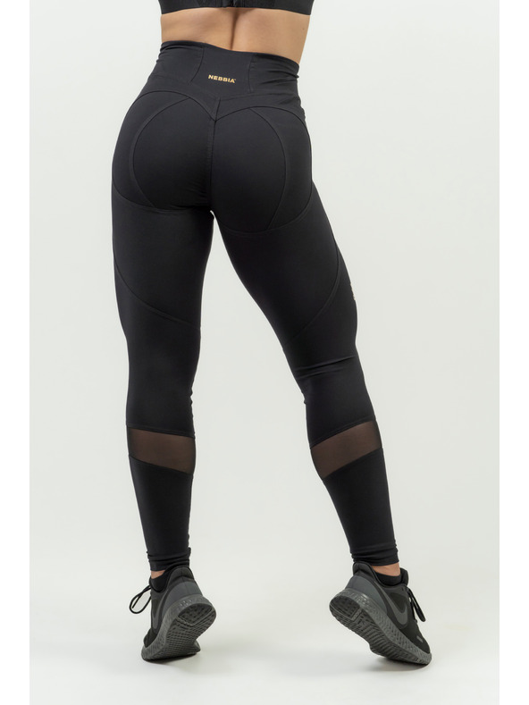 Nebbia NEBBIA Női alakformáló push-up leggings INTENSE Szív alakú 843 Gold Nebbia