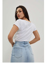 Moodo Női póló L-TS-4019 WHITE Moodo női póló