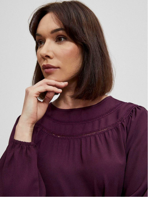 Moodo Burgundi női blúz Moodo