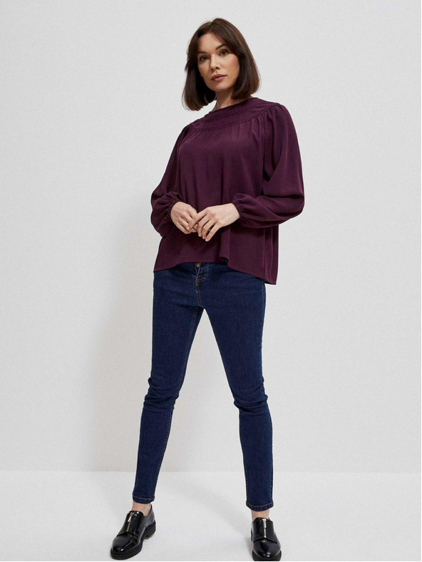 Moodo Burgundi női blúz Moodo