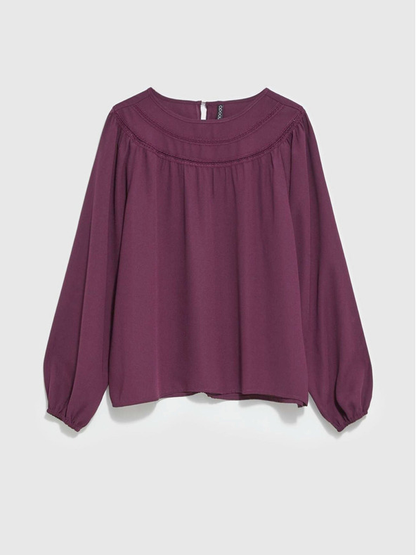 Moodo Burgundi női blúz Moodo