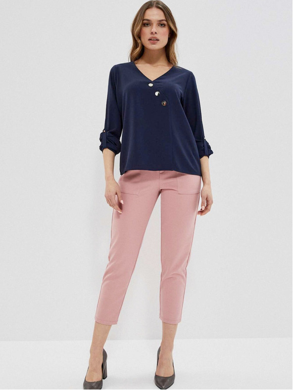 Moodo Sötétkék női blúz Moodo