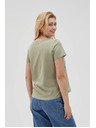 Moodo Olívazöld női póló Moodo