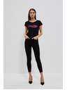 Moodo Női póló L-TS-4020 FEKETE Moodo
