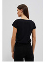 Moodo Női póló L-TS-4020 FEKETE Moodo