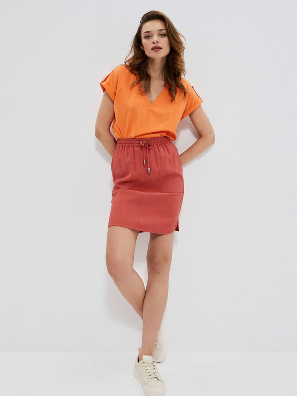 Moodo Narancssárga női blúz Moodo