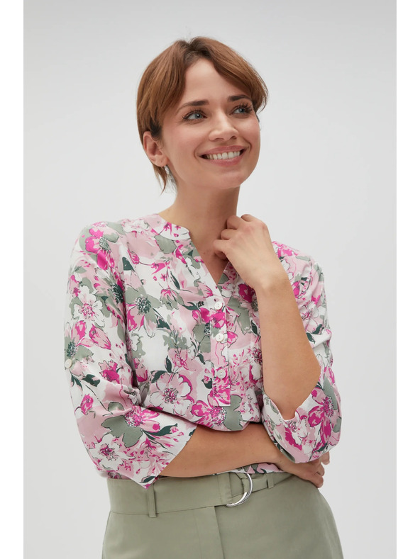 Moodo Virágmintás női póló Moodo