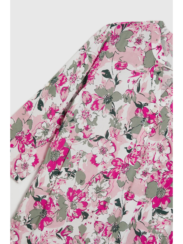 Moodo Virágmintás női póló Moodo