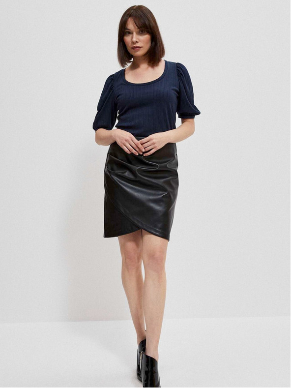 Moodo Sötétkék női blúz Moodo